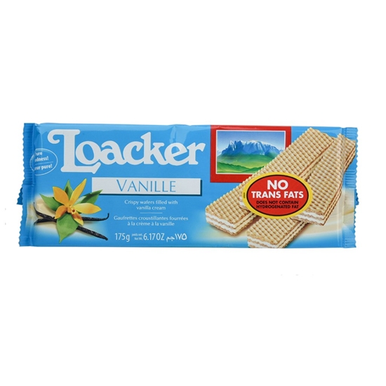 Picture of LOACKER VANILLA WAFER 175G